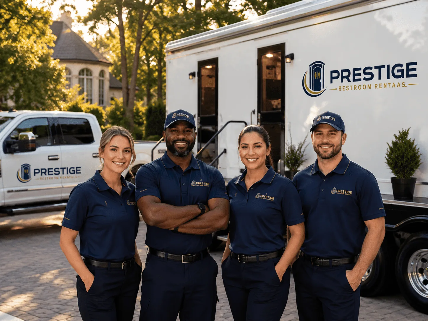 Trusted Luxury Portable Restrooms company in Kenly, NC